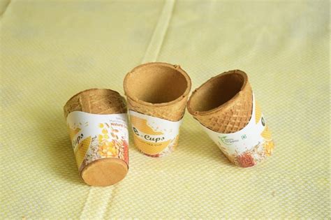 Brown 90 Ml Edible Biscuits Tea Cup For Restaurant Packaging Type