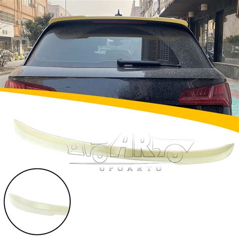 Factory Wholesale Carbon Fiber Shiny Black Rear Roof Spoiler For Audi