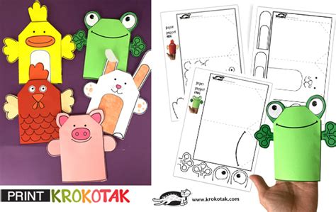 krokotak | 10 Easter Printable Crafts
