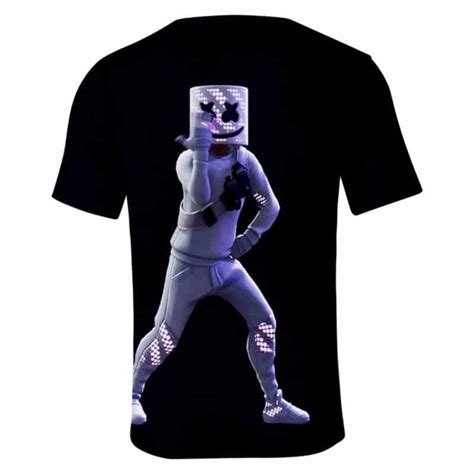 Mens Marshmello Fortnite Graphic Tees Prestige Life