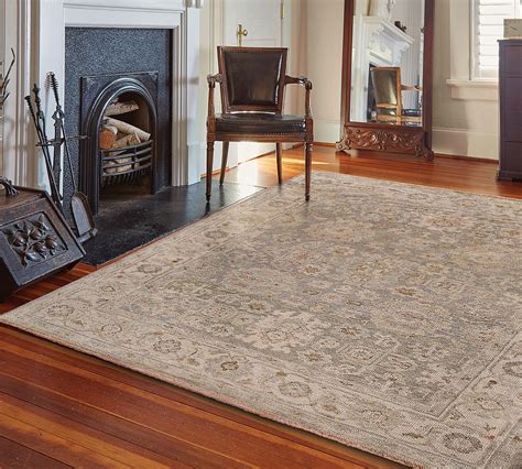 Lucio Hand Knotted Wool Rug Pottery Barn