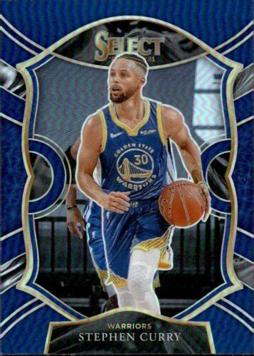 Panini Select Retail Blue Prizm Concourse Stephen Curry