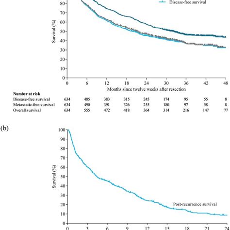 A Disease Free Survival Distant Metastasis Free Survival And Overall