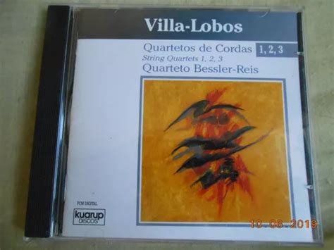 Cd Villa Lobos Quartetos De Cordas N Parcelamento Sem Juros