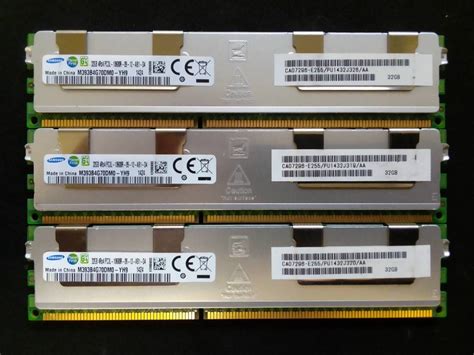 【目立った傷や汚れなし】samsungサムスン Pc3l 10600r Ddr3l 1333 32gb Ddr3 Sdram