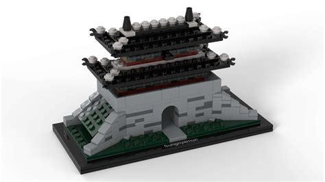 Lego Sungnyemun Speed Build Studio Bricklink Ldd By Plegobb Youtube