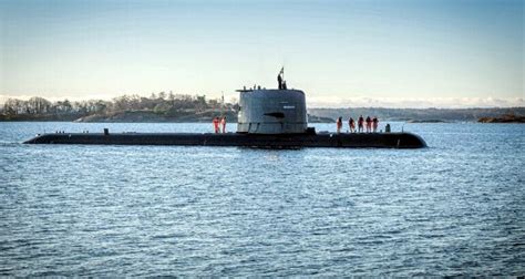 Saab Entrega O Segundo Submarino Modernizado Classe Gotland Para A