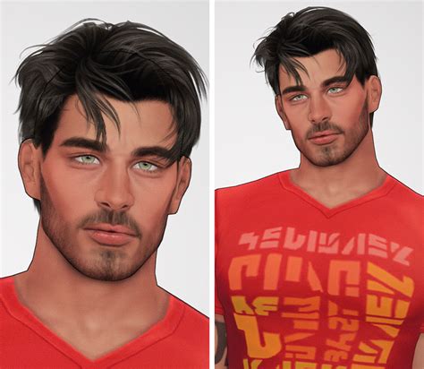 Best 12 29 Realistic Sims 4 Male Skin Overlay and CC Skins You Should ...