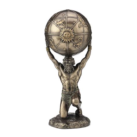 Atlas Carrying The Celestial Sphere Sculpture Atlas Sculpture