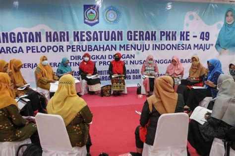 “aku Hatinya Pkk Dan Gagah Bencana” Program Strategis Tp Pkk Ntb Samawa Rea