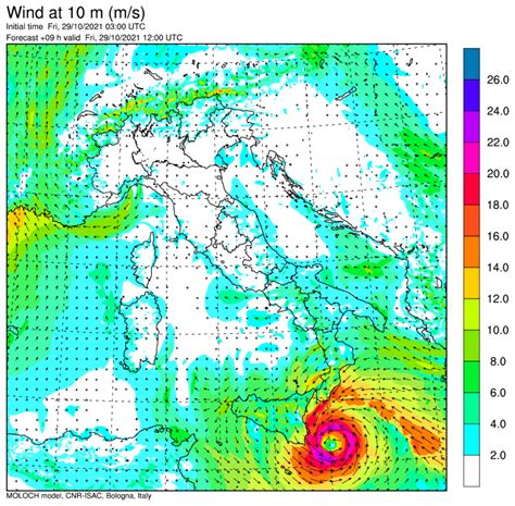 L Uragano Mediterraneo Apollo Si Abbatte Sulla Sicilia Jonio In