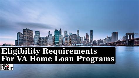 Eligibility Requirements For Va Home Loan Programs In 2022 Home Loans Va Mortgage Loans Loan