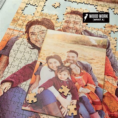 Personalized Wooden Puzzle Up To 1500 Pieces Custom Photo Wooden