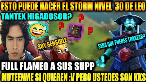 Leo Con Su Storm Vs Un Snap Mid No Aguanta El Impulso De Putear A Sus