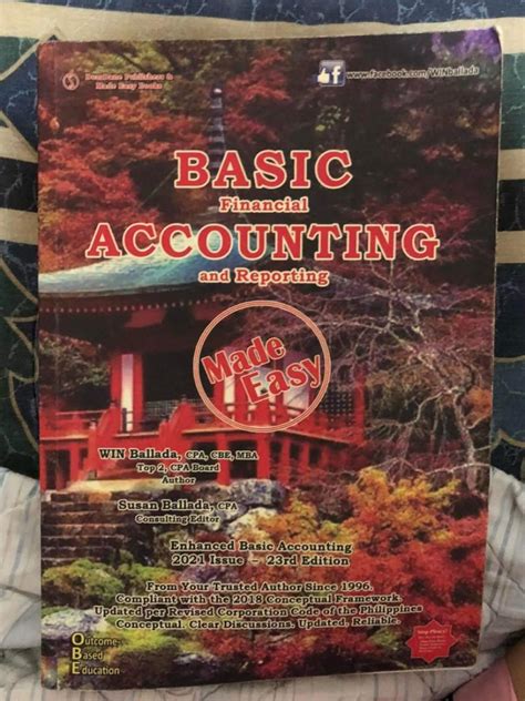 Basic Financial Accounting And Reporting By Win Ballada Hobbies Toys