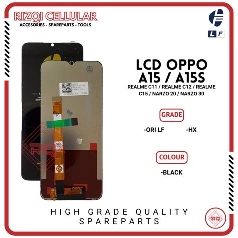 Lcd Oppo A15a15srealme C11realme C12realme C15narzo 20narzo 30 Fullset Lcd Touchscreen