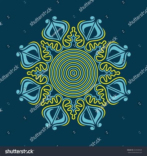 Radial Pattern Vector Lines - 423540520 : Shutterstock