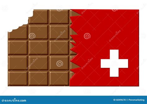 Original Swiss Chocolate Royalty Free Stock Image