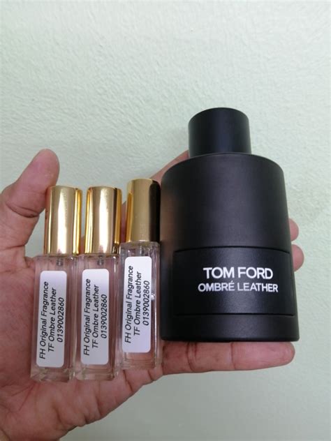 Tom Ford Ombre Leather Decant Ml Edp Beauty Personal Care