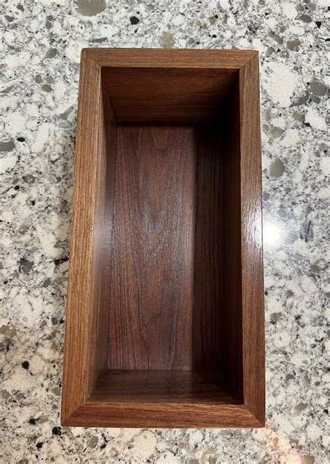 Hand Crafted Solid Walnut And Maple Keepsake Box Etsy