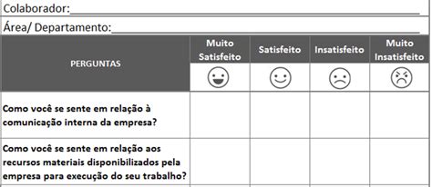 Formulario De Pesquisa De Satisfação Do Cliente Pdf