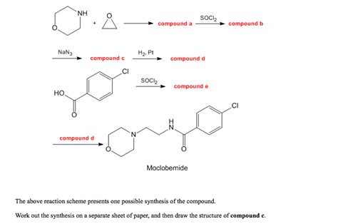 Solved The Above Reaction Scheme Presents One Possible Chegg