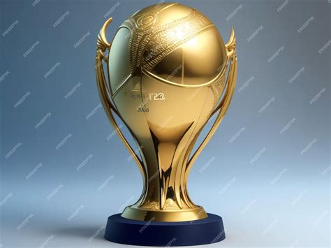 Premium AI Image | cricket world cup trophy