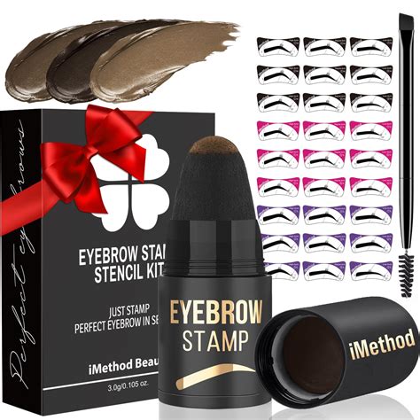 Amazon IMethod Eyebrow Stamp And Eyebrow Stencils Kit Eye Brow