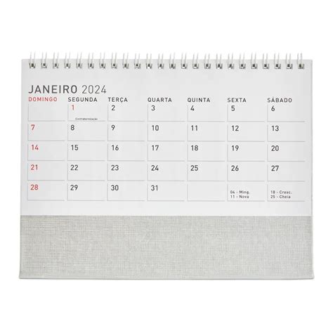 Calendário de Mesa 2024 40 Watts Brindes