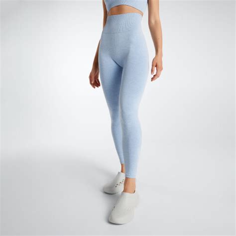 Leggings de Cintura Alta Alpine Smoky Blue Melange Vestuário Prozis