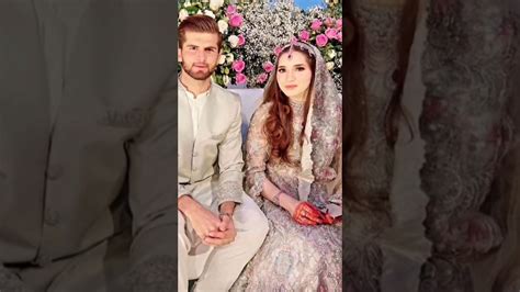 Shaheen Shah Afridi And Ansha Afridi Wedding Cricketfans Cricket