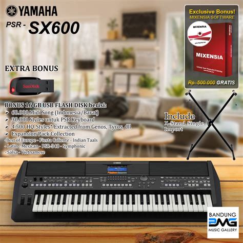 Jual Yamaha Psr Sx600 Keyboard Stand Psrsx600 Psr Sx 600 Penerus S670 Shopee Indonesia