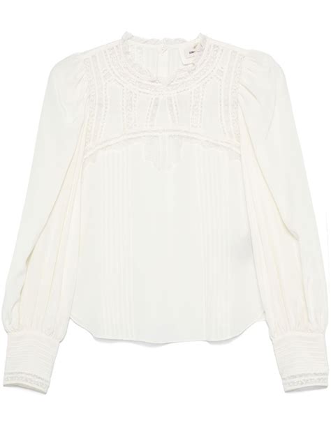 Zadigandvoltaire Thena Blouse White Farfetch