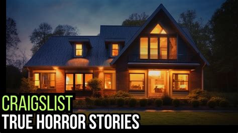 3 True Disturbing Craigslist Horror Stories Youtube