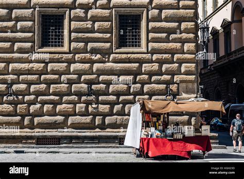 Palazzo Strozzi In Florence Stock Photo Alamy