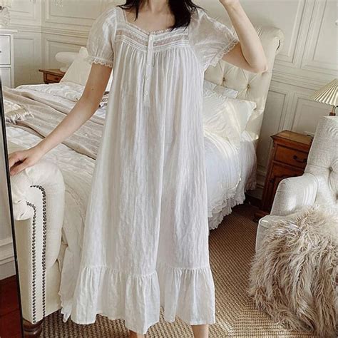 White Lace Nightgown Uk