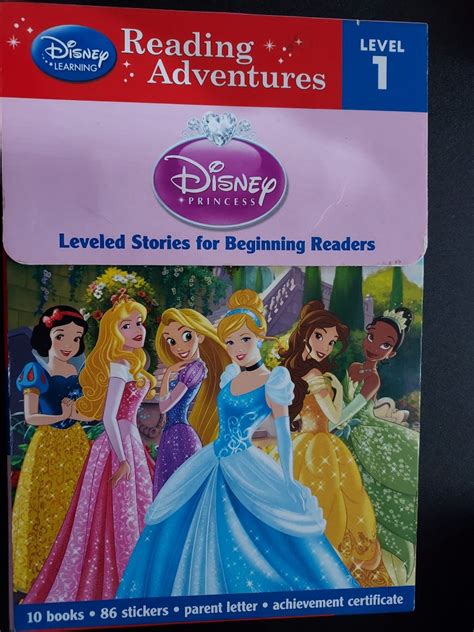 Disney Princess Reading Adventures Disney Princess Level Boxed Set