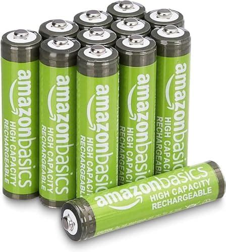 Amazon Basics Piles Rechargeables Aaa Haute Capacit Mah Pr