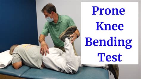 Reversed Las Gue Prone Knee Bend Test Lumbar Radicular Off