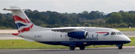 British Airways Op Sun Air D Jet Oy Ncu Taxiing At Ma Flickr