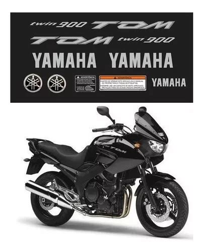 Kit Adesivos Moto Yamaha Tdm 900 2008 Preta Ca 01711 Parcelamento Sem