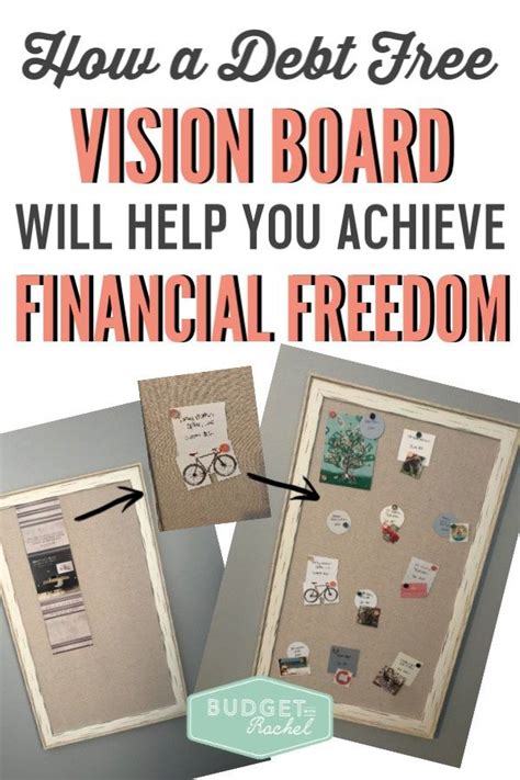 How A Debt Free Vision Board Will Help You Achieve Financial Freedom