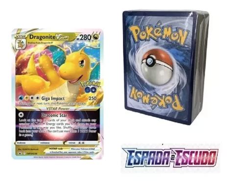 Dragonite V Astro 50 Cartas Pokemon Parcelamento Sem Juros