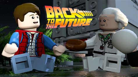 Lego Dimensions Back To The Future Level Pack Ps4 Gameplay