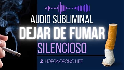 Audio Subliminal Para Dejar De Fumar YouTube