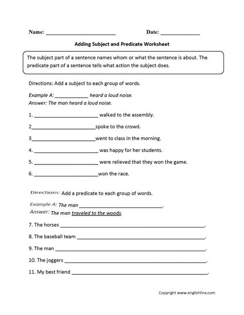 Grade 7 Worksheets All Subjects Worksheets Grade 3rd Grammar