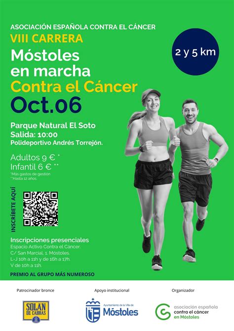 VIII CARRERA MÓSTOLES CONTRA EL CÁNCER 2024 Móstoles Madrid