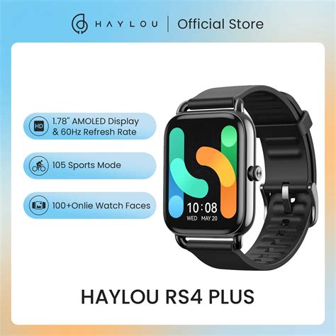 50 HAYLOU RS4 Plus Smartwatch For Men Esallers