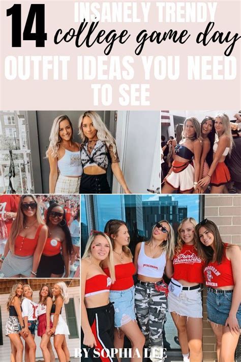 So Much Inspo In These College Game Day Outfits College Dorm Hacks