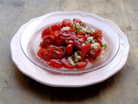 Tomatensalat Mit Limetten Vinaigrette Von Koelkast Chefkoch